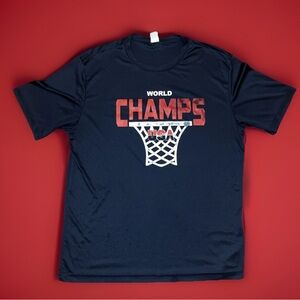 Original World Champs USA Navy Blue T-Shirts